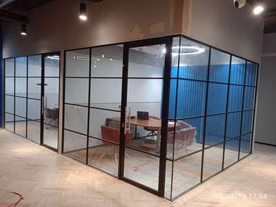 slim profile aluminium partition