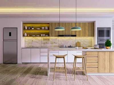 Modular Kitchen #ModularKitchen #modularwardrobe #ModernBedMaking