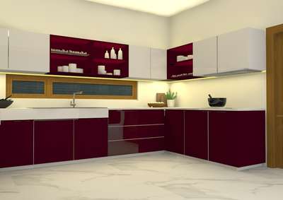 #ModularKitchen #KitchenIdeas #LargeKitchen #KitchenCabinet