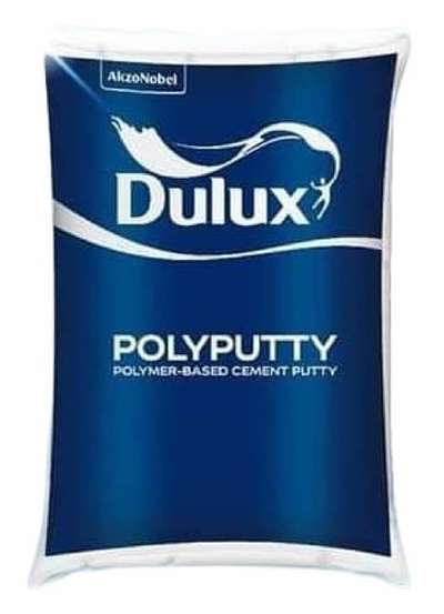 *Dulux Polyputty 40kg
*
Product Description

Dulux polyputty can be used to prepare surfaces and to make the walls /ceilings ready for painting. It contains finest quality minerals, white cement and polymers. It is suitable for interiors as well as exteriors.

Application Description

Step 1 : Surface Preparation Ensure surface is thoroughly clean, dry and free from all loose dirt, chalk, grease, fungi, algae and flaking paint. This can be achieved by brushing with a wire /stiff coir brush followed by water jetting, if required. Fill up all minor cracks and defects with suitable Dulux Aquatech Crack Fillers Step 2 : Application process Apply Dulux Polyputty paste from the bottom in upward direction uniformly with the help of a steel trowel/putty blade to ensure less wastage. Allow at least 3 hours drying time for the applied polyputty paste. After drying of the first coat rub the surface gently with the putty blade in order to remove loose particles. Apply the second coat after the first coat is fully dried or set. Preferably, leave the surface to dry overnight. Step 3 : Drying time Apply the second coat after the first coat is fully dried or set. Preferably, leave the surface to dry overnight.

Health & Safety

Store container in an upright position, with lid tightly closed in a cool dry place. Keep out of reach of children and away from food and animal feed. Refer Safety Data Sheet for more details.