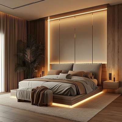 2024 New Modern Bedroom Interiors Craft by Build Craft Associates.  #newbedroomdesigns  #latestkitchendesign  #MasterBedroom