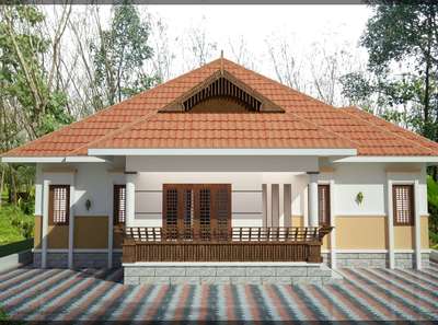 completed residential building 1980sq. ft @perumbavoor