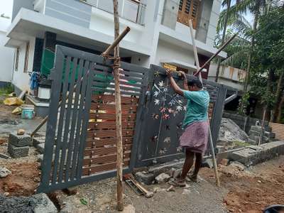 #ongoing-project #gateDesign #allkeralaconstruction #Palakkad