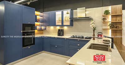 #pukitchen #ModularKitchen #bluekitchen