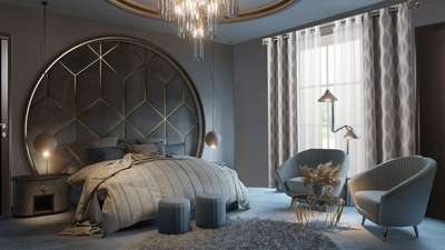 bedroom design #sayyedinteriordesigner  #BedroomDecor  #LUXURY_BED  #leatherback