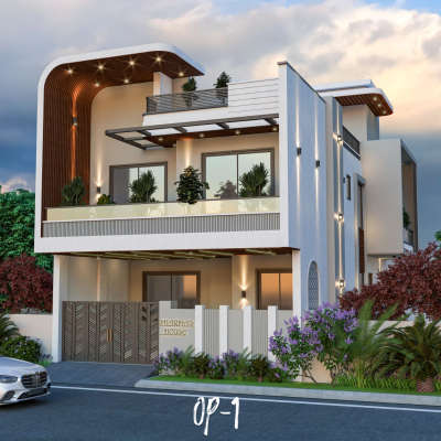 New front elevation design by evershine homes.
 #frontElevation  #HouseDesigns  #render3d3d  #architecturedesigns  #jaipurdiaries  #evershine_homes  #evershinehomesjaipur  #evershinehomesvaishali