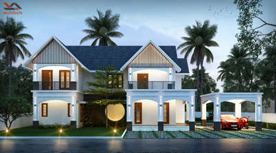 Mr.Santhosh Residence @Kaipuzha Kottayam