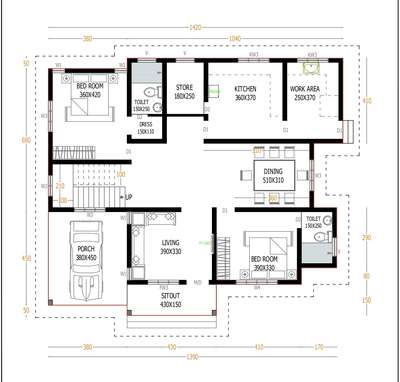 gf and ff floor plan