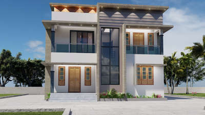 *3d elevation *
Hi I'm Yedu, you have some ideas for your home 
I can provide the best value to your project with my expertise in Architectural 3d Modeling and 3d rendering.
I will give you a 3d representation of your dream home.
3 high resolution print ready images.
And I love to create the best working relationship by providing quality work.