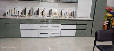 completed modular kitchen.....