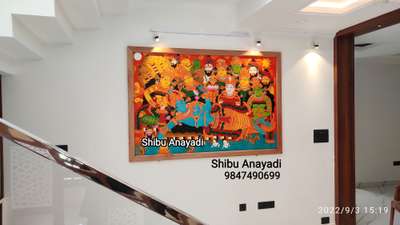 Kerala mural paintings
Ananthashayanam
mob..9847490699