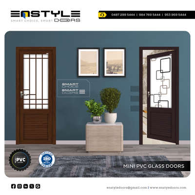 𝗠𝗜𝗡𝗜 𝗣𝗩𝗖 𝗚𝗟𝗔𝗦𝗦 𝗗𝗢𝗢𝗥𝗦🚪

നിങ്ങളുടെ സ്വപ്നഭവനങ്ങൾക്ക് ചാരുതയേകുവാൻ ആകർഷണീയമായ ഡിസൈനുകളിൽ "𝐌𝐈𝐍𝐈 𝐏𝐕𝐂 𝐆𝐋𝐀𝐒𝐒 𝐃𝐎𝐎𝐑𝐒"

❞𝕄𝔸𝕋 𝔽𝕀ℕ𝕀𝕊ℍ❞

𝘼𝙫𝙖𝙞𝙡𝙖𝙗𝙡𝙚 𝘾𝙤𝙡𝙤𝙪𝙧𝙨: 𝙒𝙝𝙞𝙩𝙚, 𝘿𝙖𝙧𝙠 𝙒𝙤𝙤𝙙, 𝙍𝙤𝙨𝙚 𝙒𝙤𝙤𝙙 & 𝘽𝙧𝙤𝙬𝙣













#enstyledoors #pavaratty #thrissur #kerala

#doors #steel #pvc #upvc #frp #fiber #wpc #wood #panel #curtain #blinds #home #decor #interior #windows #pvcdoors #designerdoors #glassdoors #mouldeddoors #steeldoors #maindoors #securitydoors #bathroomdoors #bedroomdoors #upvcdoors #upvcwindows