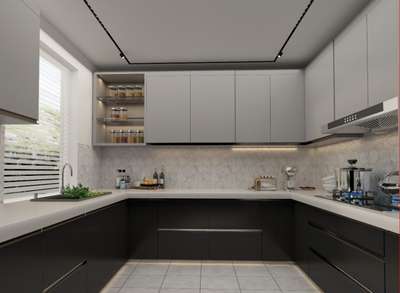 *Modular kitchen *
Factory Finished Modular kitchen