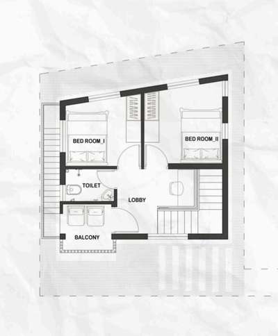 750 Sqft 2 Bhk house(GF 375 Sqft and FF 375 sqft)just 2 cent Land. Location Thiruvandhapuram ❤️❤️❤️