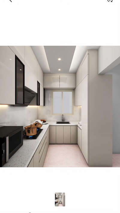 Modular Kitchen 3D Design