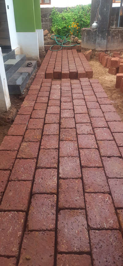 laterite stone paving