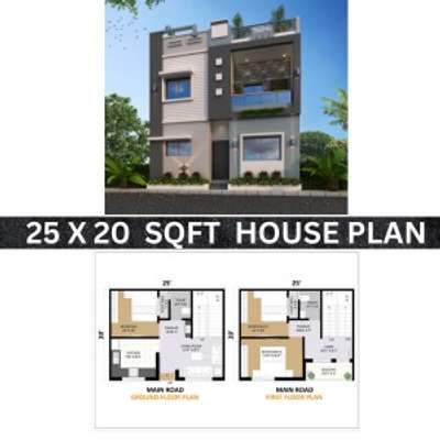 🏠 Stylish 25x20 Sqft Modern House Plan
Looking for a smart home design on a small plot? This 25x20 sqft house plan is crafted for modern families who value space, light, and functionality.
With a contemporary elevation and well-planned interiors, it’s ideal for city living!

✨ Key Features:

2 Bedrooms 🛏️

Living Hall & Kitchen 🍽️

Attached Toilets 🚿

Balcony & Open Terrace 🌿

Vastu-Compatible Design 📐


📥 Download the complete PDF plan from 👉 www.houseplanfiles.com

#25x20HousePlan #SmallHouseDesign #ModernHome #2BHKDesign #CompactHomeDesign #HousePlanFiles #HomeDesign #ArchitectureDesign #HomeConstruction #HousePlansIndia #DreamHome