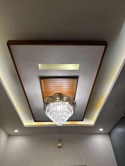 #FalseCeiling  #WoodenCeiling  #InteriorDesigner