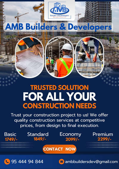 Turning your dream home into reality.
Quality construction, modern design, and lasting strength — all under one roof.
Build your home with confidence.