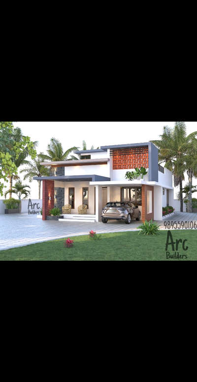 #3d Elevation
850 sqft,