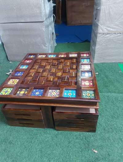 coffee table in sheasham wood size 34"x34"x18" available customized available for requirement
order now 9810684849