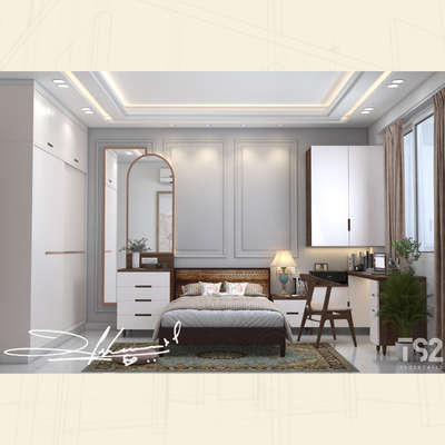 Elevate your bedroom interior design aesthetic with this beautiful arrangement featuring a stylish bed, design by The ShaArch Studio.
.
.
.
home interior
bedroominteriordesign
roominteriordesign
architects near me
instagram
ig
.
.
.
#homeinterior #homeinteriordesign #3d #3dmodeling #homedesign3d #3ddesign #bedroominteriordesign 
#roominteriordesign #bedroomdecorideas #bedroomwardrobe #architectsnearme #architect #architecturaldesign 
#interiordecoratornearme #luxurybedroominteriordesign #bedroomdesign #beddesign #architecture #architectural
#architectural #instagram #ig