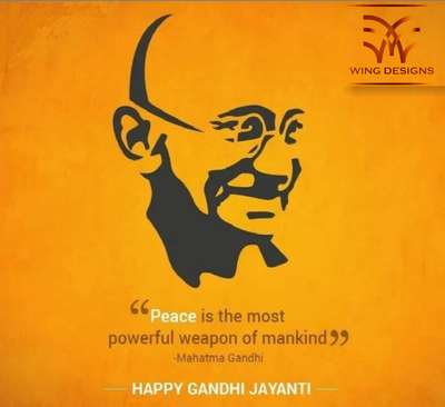 Happy Gandhi Jayanti ✨
Wing Designs 🌺
One stop solution for Your interiors furnishing❤💖✨
DM to know more 😊