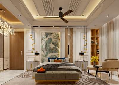 modern classical bedroom ✨ 
@stunning_architecture
.
 #MasterBedroom 
#BedroomIdeas 
#Architectural&Interior 
#LUXURY_INTERIOR
