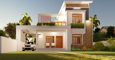 New 3D work for our  client. 
.
.
.
 #ElevationHome #homeconstruction #exterior3D #exteriordesigns 
#newclient #InteriorDesigner