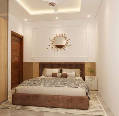 🛏️ Modern Bedroom Interior 3D Visualization by Nebaioth Projects
Discover this beautiful 3D rendered bedroom design, offering a harmonious blend of warm wood tones, plush brown textures, and clean white walls, creating a serene and contemporary retreat. The design features a stunning wardrobe with integrated loft storage and a stylish upholstered headboard wall paneling. At Nebaioth Projects, every element, including the joinery, storage units, and electrical installations, adheres strictly to Indian Standard Codes (like IS 3641 for ergonomics and IS 732 for wiring) to guarantee structural integrity, long-term durability, and user comfort.
#BedroomDesign #WardrobeDesign #InteriorDesign #3DRender #ModernBedroom #WoodAesthetics #HeadboardDesign #ModularWardrobe #IndianStandardCodes #HomeInteriors #NebaiothProjects