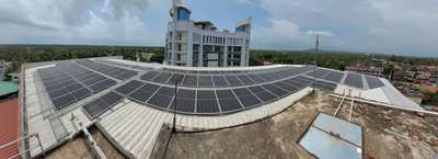 60kw ongrid solar solution installed for Hotel Bekal International Kanhangad