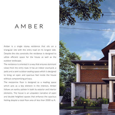 PROJECT : AMBER 
At Kollam