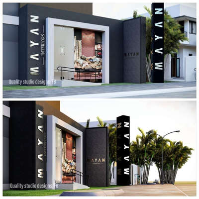 shop exterior design
#shoranur #shopintererior