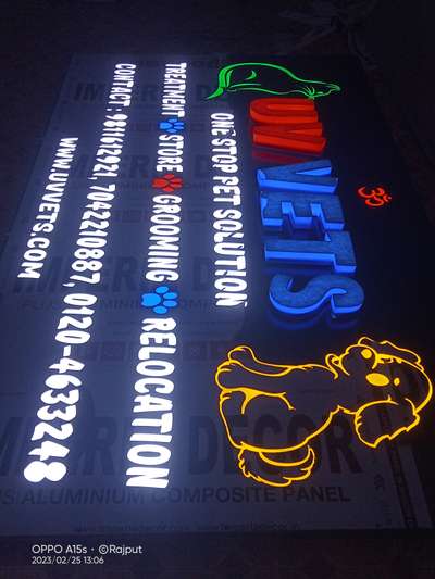 LED Sinage board manufacturing Chauhan print
