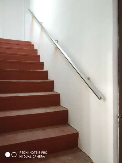 * stainless steel  stair handil*
stainless steel material