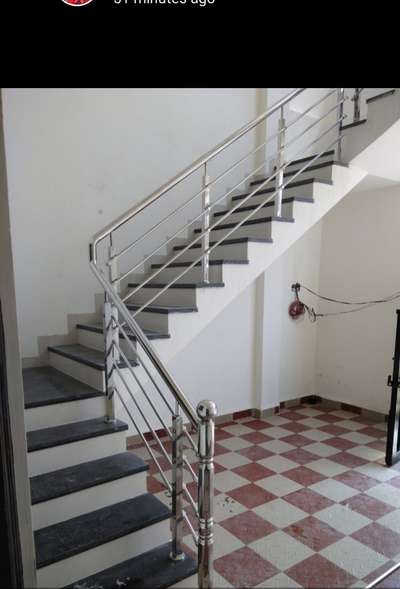 steel stair railing