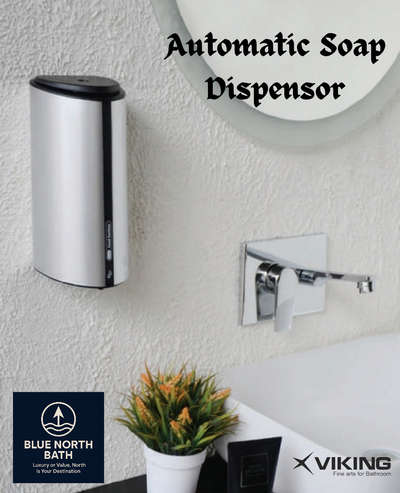 💧 Viking Automatic Liquid Dispenser – Touch-Free Hygiene, Stylish Design 💎
Upgrade your bathroom or kitchen with the Viking Automatic Soap Dispenser. Designed for luxury, convenience, and hygiene, it ensures a touch-free experience while adding a modern, premium touch to your space.

Perfect for homes, offices, hotels, and restaurants, this sleek stainless-steel dispenser blends seamlessly with any décor.

✨ Features:
✔ Touch-free sensor operation
✔ Hygienic & easy to refill
✔ Premium stainless steel finish
✔ Ideal for liquid soap or sanitizer

🔹 Available now at Blue North Bath – Your Destination for Luxury & Value.

---

#VikingBath #AutomaticSoapDispenser #LuxuryBathroom #BlueNorthBath #BathroomAccessories #TouchFreeHygiene #PremiumDesign #ModernBathroom #BathroomLuxury #StainlessSteelDispenser #LiquidSoapDispenser #BlueNorthLuxury #HygieneInStyle #SmartBathroom #HomeLuxury