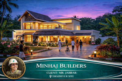 കേരളത്തിൽ എല്ലായിടത്തും 
പ്ലാൻ, പെർമിറ്റ്, ലോൺ എസ്റ്റിമേറ്റ്,Constrction,
Consulting എല്ലാം ചെയ്തു വരുന്നു 


 #Nafeesathulmizriyaminhajbuilders #minhajbuilderskerala #BestBuildersInKerala #best_architect