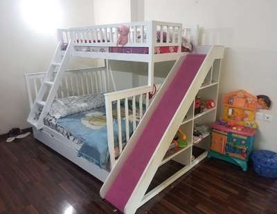 *Bunk Bed with huge storage*
Bottom 6x4 and Top 6x3 size providing with storage option under slider and sleeper
