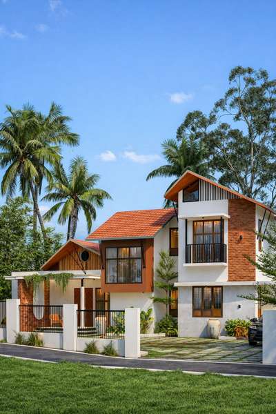 Thoughtfully designed 1350 sq.ft contemporary home featuring clean elevation, efficient space planning, and well-ventilated interiors. Designed to balance modern aesthetics with everyday comfort, this residence reflects smart design suited to Kerala living.
#eracreatiodevlopers
#eracreatio 
#1350SqftHome #ContemporaryHouse #ModernResidence #KeralaHomes #HomeDesign #ResidentialArchitecture #SmartPlanning #ModernLiving #ArchitecturalDesign #InteriorInspiration 🏡