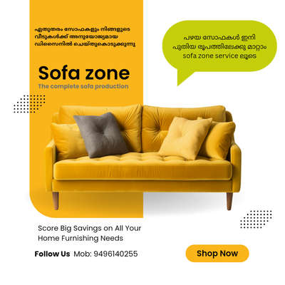 customised sofa and furniture interior work