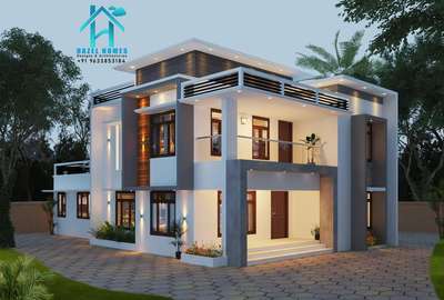 Call +91 96 33 85 31 84 To bring your Imagination to Reality
Designed by: PRAISE MJ
Client : KP JOSE (2350 sqft)
 Location : Thrissur
 #houseplan    #home designing  #interior design # exterior design #landscapping  #HouseConstruction