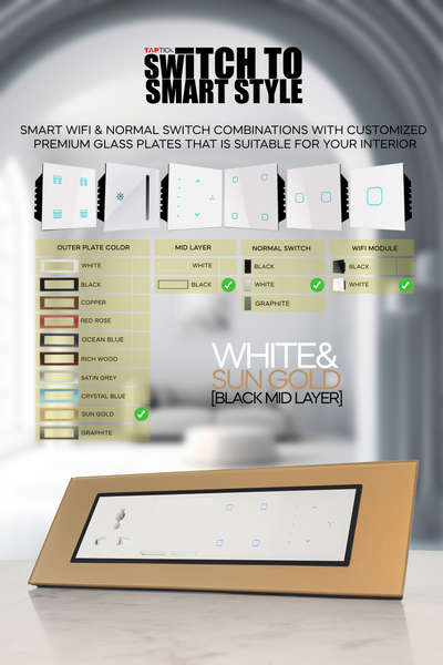 Create an Affordable Automated System Tailored to Your Interior Design Needs

ഏറ്റവും cost effective ആയ രീതിയിൽ ഓട്ടോമാഷൻ പ്ലാൻ ചെയ്യൂ
നിങ്ങളുടെ ഇന്റീരിയർ ഡിസൈനിനു അനുയോജ്യമായ Premium Glass finished switch plate, switches,and wifi smart switches, ആവശ്യാനുസരണം customized ആയിക്കൊണ്ട് ലഭ്യമാണ്,

Advantages:-

© ഇന്റീരിയറിന് ചേരുന്ന രീതിയിലുള്ള കളർ കോമ്പിനേഷൻസ് തിരഞ്ഞെടുക്കാം
© ഏതൊരു ഇലക്ട്രിഷനും സാധാരണ സ്വിച്ച് ഇൻസ്റ്റാൾ ചെയ്യുന്നപോലെത്തന്നെ wifi സ്വിച്ച് ഇൻസ്റ്റാൾ ചെയ്യുവാൻ സാധിക്കുന്നു 
© സെലക്റ്റീവ് ആയിക്കൊണ്ട് ആവശ്യമുള്ള switches മാത്രം Automation ചെയ്യുന്നതുകൊണ്ട് തന്നെ
ചെറിയ ബഡ്ജറ്റിൽ വർക്ക് കംപ്ലീറ്റ് ചെയ്യുവാൻ സാധിക്കുന്നു
© ആവശ്യമുള്ളപ്പോൾ ഭാവിയിൽ അധികമായി സ്വിച്ചുകൾ ഓട്ടോമാഷൻ ചെയ്യുവാൻ, നൽകിയിട്ടുള്ള നോർമൽ സ്വിച്ച്
wifi module ആയിട്ട് ചേഞ്ച്‌ ചെയ്താൽ മതി
© Availability,Universal clipping
മാർകെറ്റിൽ അവൈലബിൾ ആയിട്ടുള്ള സ്വിച്ച് clipping സിസ്റ്റം ആയതുകൊണ്ട് എല്ലാ കാലവും Swithes, Smart Switches, Plates എല്ലാം ഓപ്പൺ മാർകെറ്റിൽ അവൈലബിൾ ആയിരിക്കും

കൂടുതൽ വിവരങ്ങൾക്കായി 
+919988443302