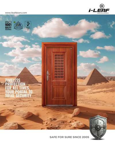 Unlock the gateway to timeless security with i-Leaf!

Our doors are more than an entryway; they're a testament to enduring safety, inspired by the ageless wonders of the world.

Crafted for the modern home while reflecting the strength of ancient fortifications, our ISO-certified doors offer peace of mind, today and for generations to come.

Elevate your threshold with a design that stands the test of time. 
.
.
.
.
.
#AncientStrength #ModernSafety #TimelessSecurity #iLeafDoors #HomeSafety