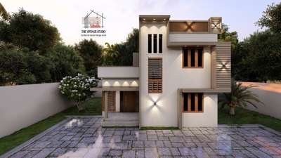 1000 sqft home @kannanalloor client from kolo app  #ElevationHome #ElevationDesign