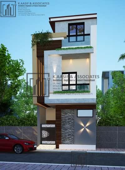 Design by K.Aasif and Associates 
+91 87200 03869 
Size 15x50 in ft 
Area 750 sq.ft
Location indore 
Planning
 Elevation design 
Structure designing
Fully designed by K.Aasif and Associates 
#elevation #architecture #design #interiordesign #construction #elevationdesign #architect #love #interior #d #exteriordesign #motivation #art #architecturedesign #civilengineering #u #autocad #growth #interiordesigner #elevations #drawing #frontelevation #architecturelovers #home #facade #revit #vray #homedecor #selflove #instagood