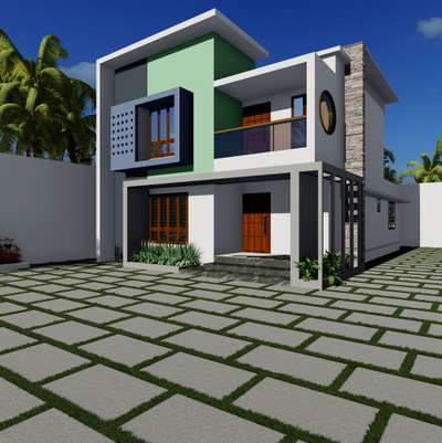 #residential buildings #3D designs  #3dviews  #HouseDesigns  #ElevationHome