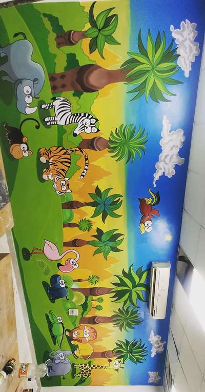 wall painting ke lye call karen...on this no..7011439881