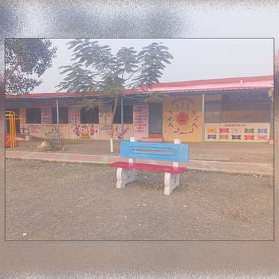 school wall painting work dewas m.p.