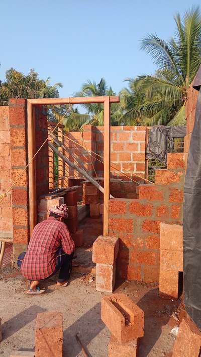 laterite block work